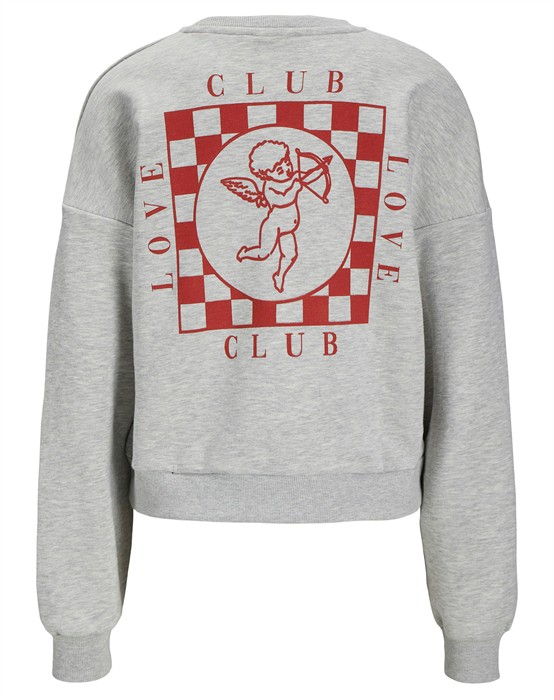 Valentine Relaxed Crew Sweatshirt